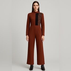 Vintage Roberta Knits Wool Blend Jumpsuit SzM